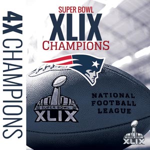 NFL New England Patriots Super Bowl Champs Cochlear Nucleus 6 Skin